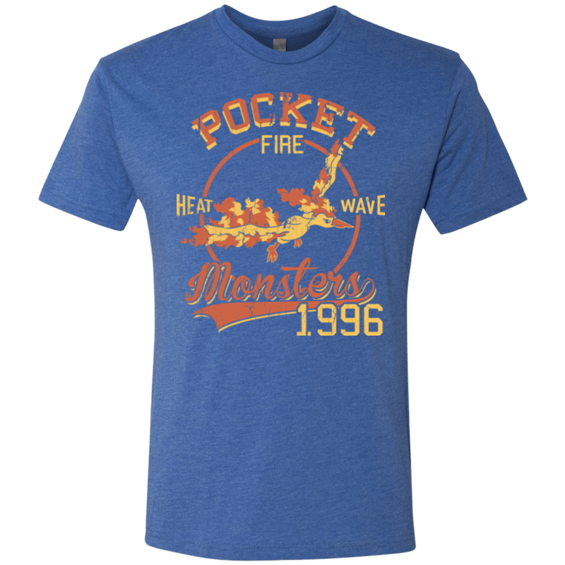 T-Shirts Vintage Royal / Small Heat wave Men's Triblend T-Shirt