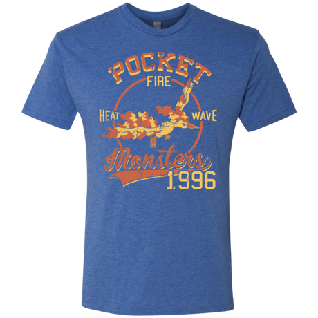T-Shirts Vintage Royal / Small Heat wave Men's Triblend T-Shirt