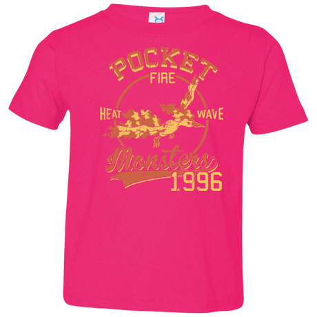 T-Shirts Hot Pink / 2T Heat wave Toddler Premium T-Shirt