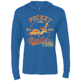 T-Shirts Vintage Royal / X-Small Heat wave Triblend Long Sleeve Hoodie Tee