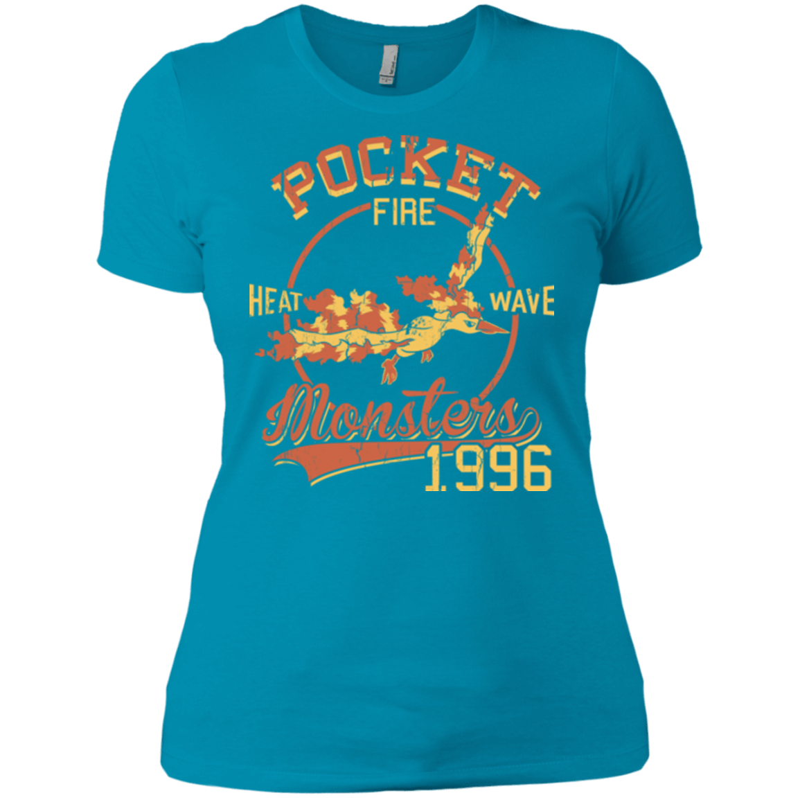 T-Shirts Turquoise / X-Small Heat wave Women's Premium T-Shirt