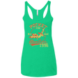 T-Shirts Envy / X-Small Heat wave Women's Triblend Racerback Tank