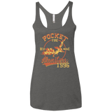 T-Shirts Premium Heather / X-Small Heat wave Women's Triblend Racerback Tank