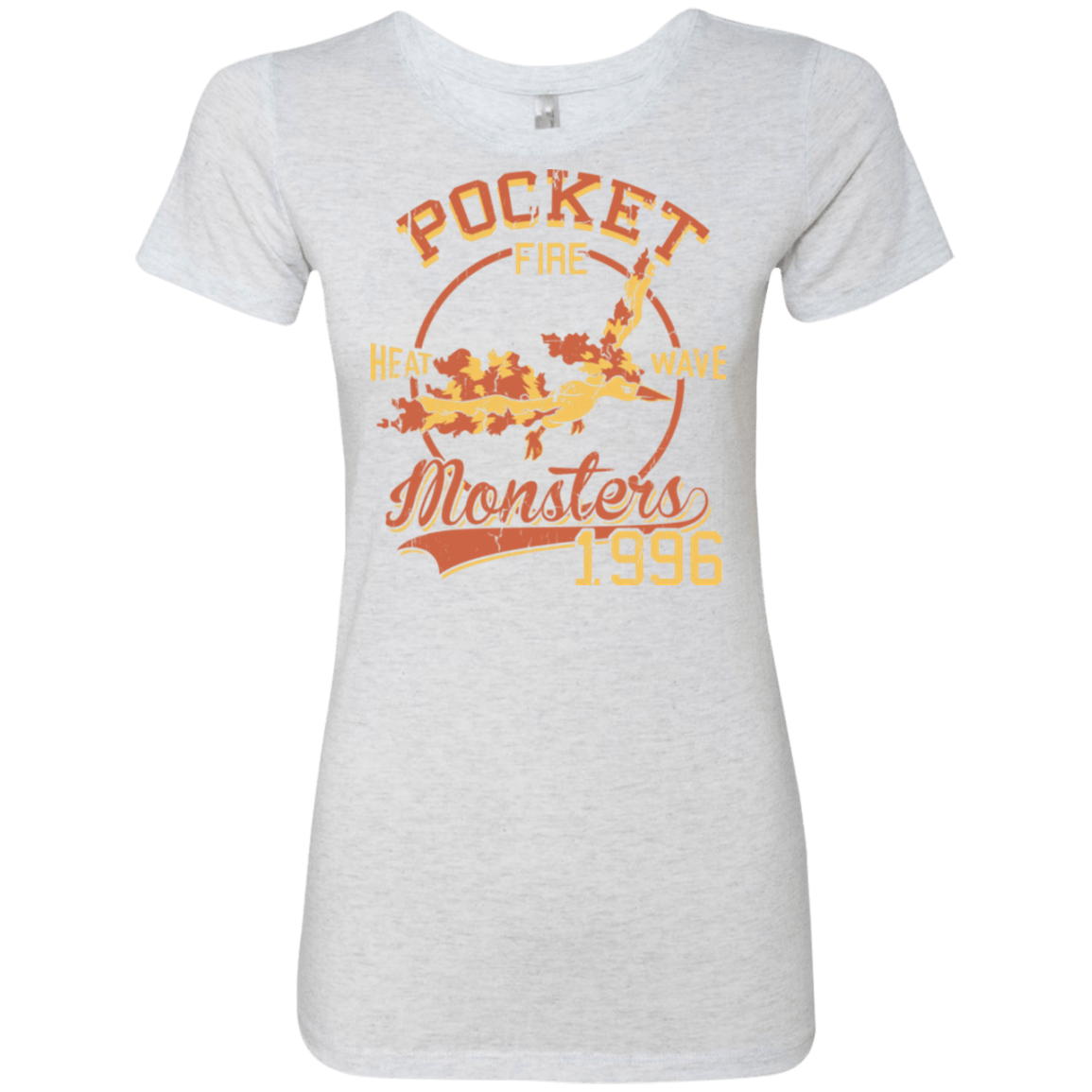 T-Shirts Heather White / Small Heat wave Women's Triblend T-Shirt