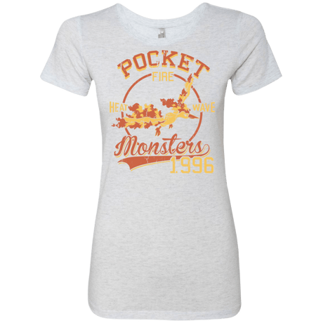 T-Shirts Heather White / Small Heat wave Women's Triblend T-Shirt