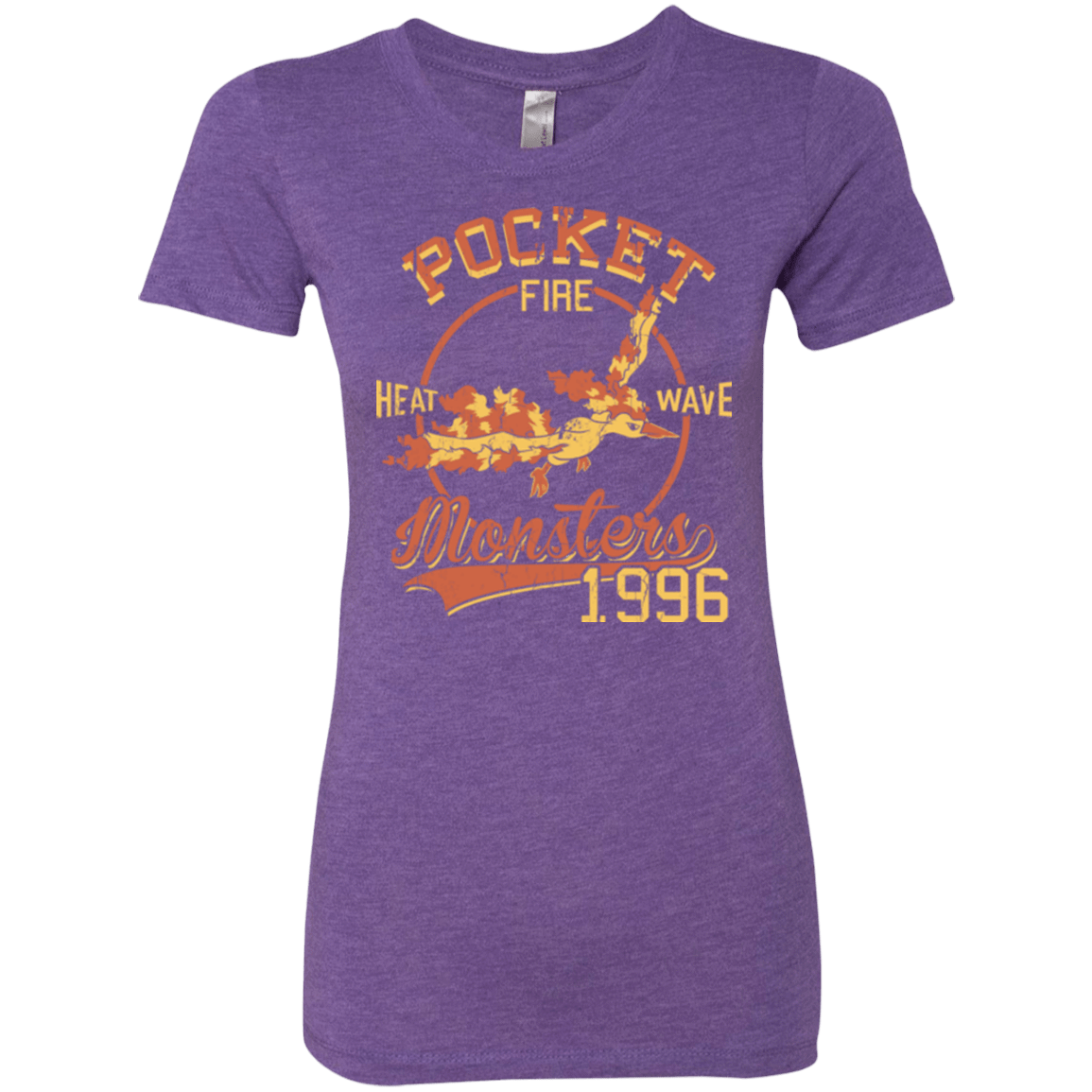 T-Shirts Purple Rush / Small Heat wave Women's Triblend T-Shirt