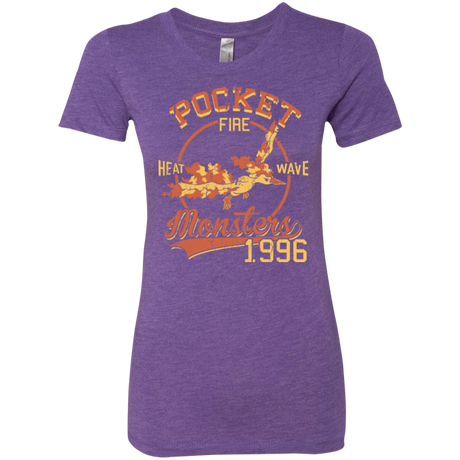 T-Shirts Purple Rush / Small Heat wave Women's Triblend T-Shirt