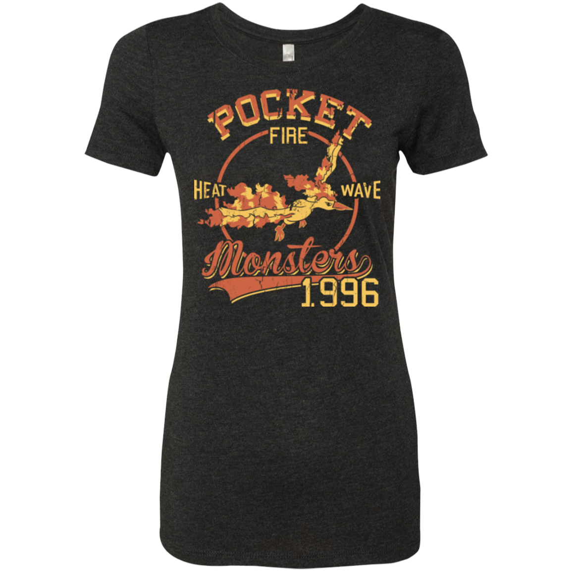 T-Shirts Vintage Black / Small Heat wave Women's Triblend T-Shirt