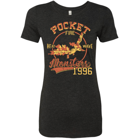 T-Shirts Vintage Black / Small Heat wave Women's Triblend T-Shirt