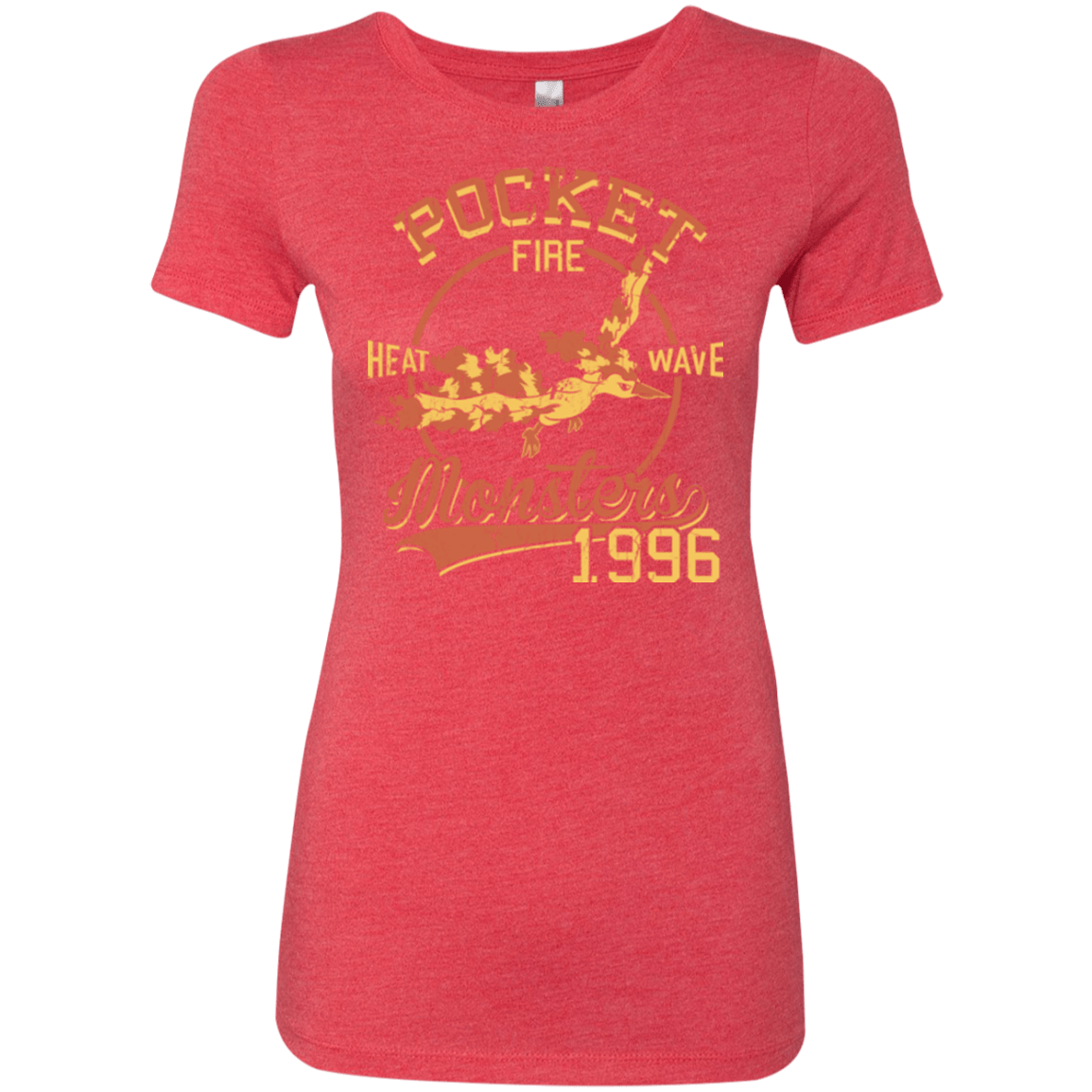 T-Shirts Vintage Red / Small Heat wave Women's Triblend T-Shirt