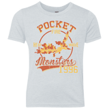 T-Shirts Heather White / YXS Heat wave Youth Triblend T-Shirt