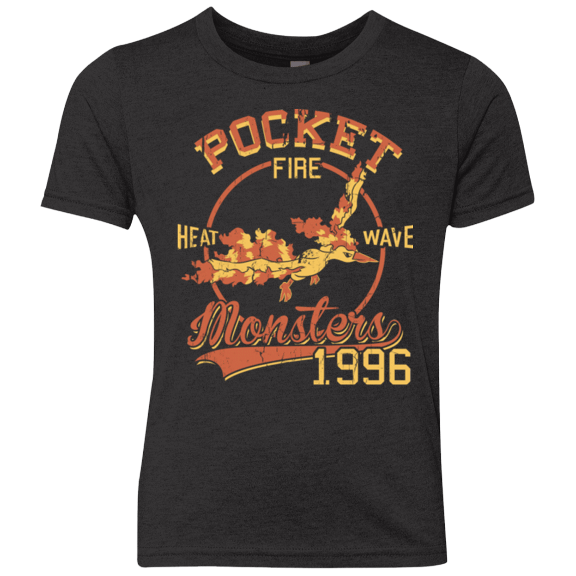T-Shirts Vintage Black / YXS Heat wave Youth Triblend T-Shirt