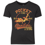 T-Shirts Vintage Black / YXS Heat wave Youth Triblend T-Shirt