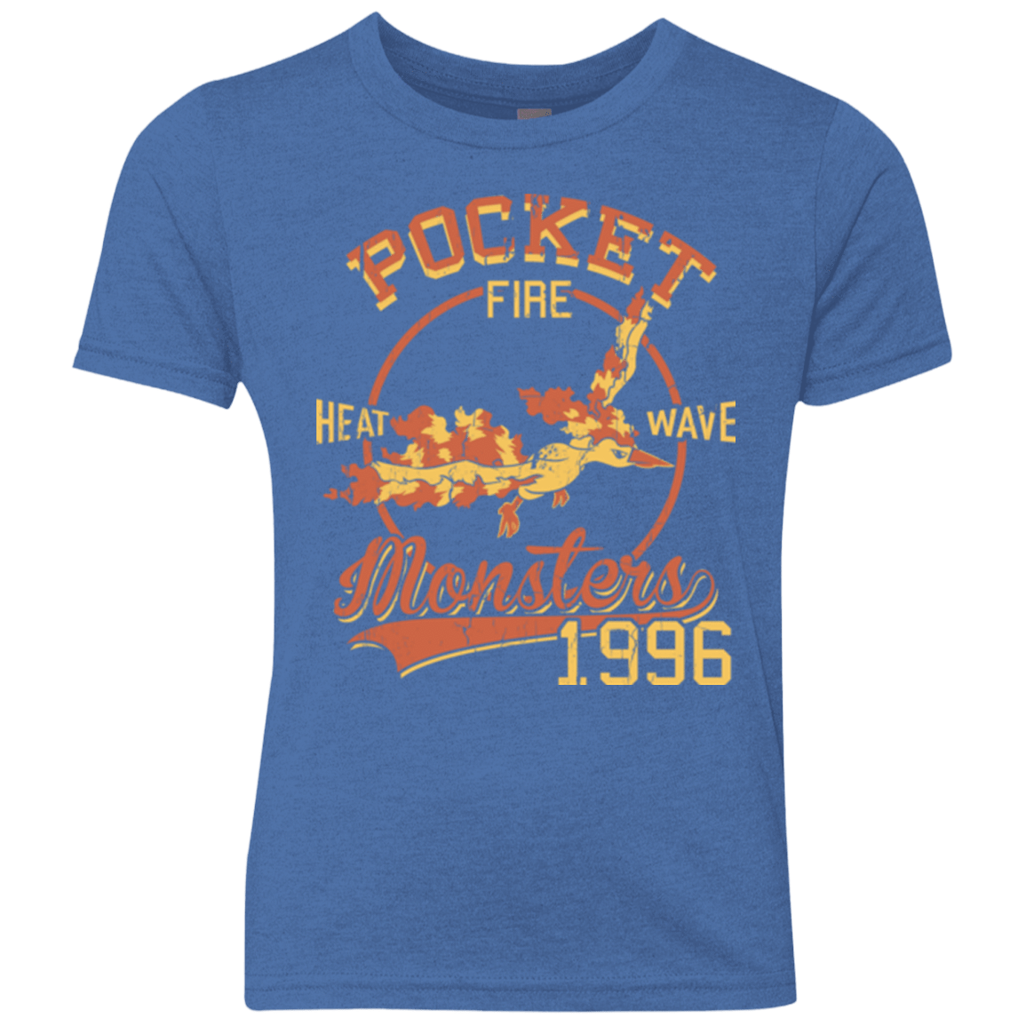 T-Shirts Vintage Royal / YXS Heat wave Youth Triblend T-Shirt