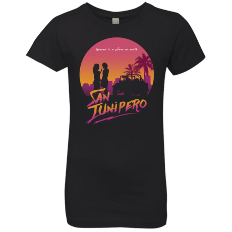 T-Shirts Black / YXS Heaven is a place on Earth Girls Premium T-Shirt