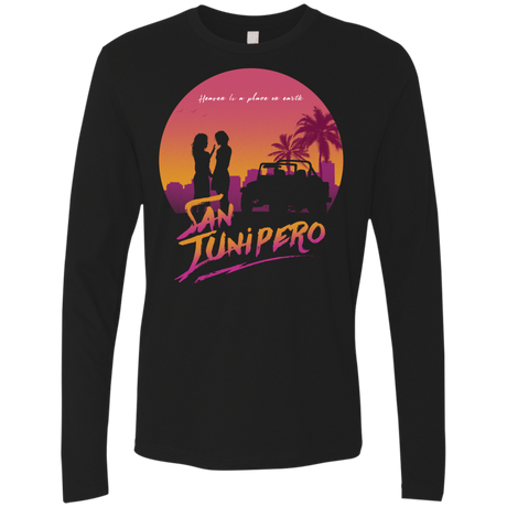 T-Shirts Black / Small Heaven is a place on Earth Men's Premium Long Sleeve