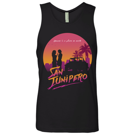 T-Shirts Black / Small Heaven is a place on Earth Men's Premium Tank Top