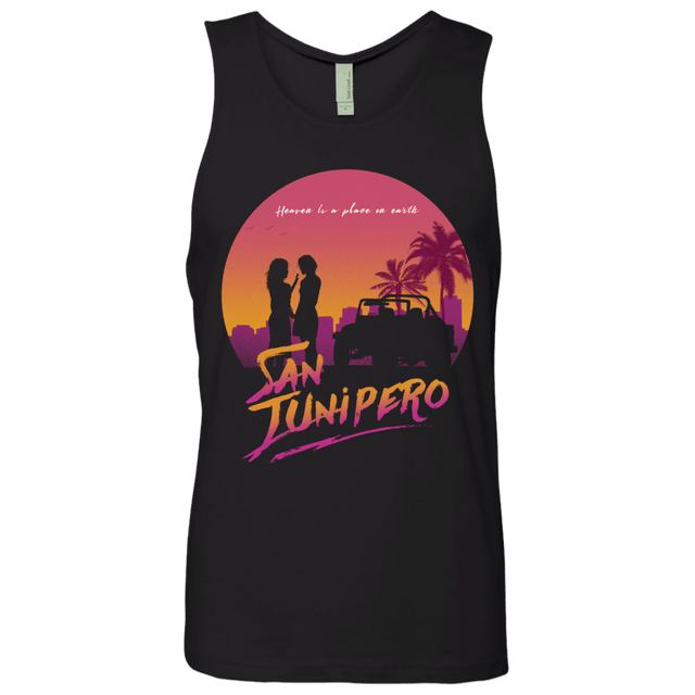 T-Shirts Black / Small Heaven is a place on Earth Men's Premium Tank Top