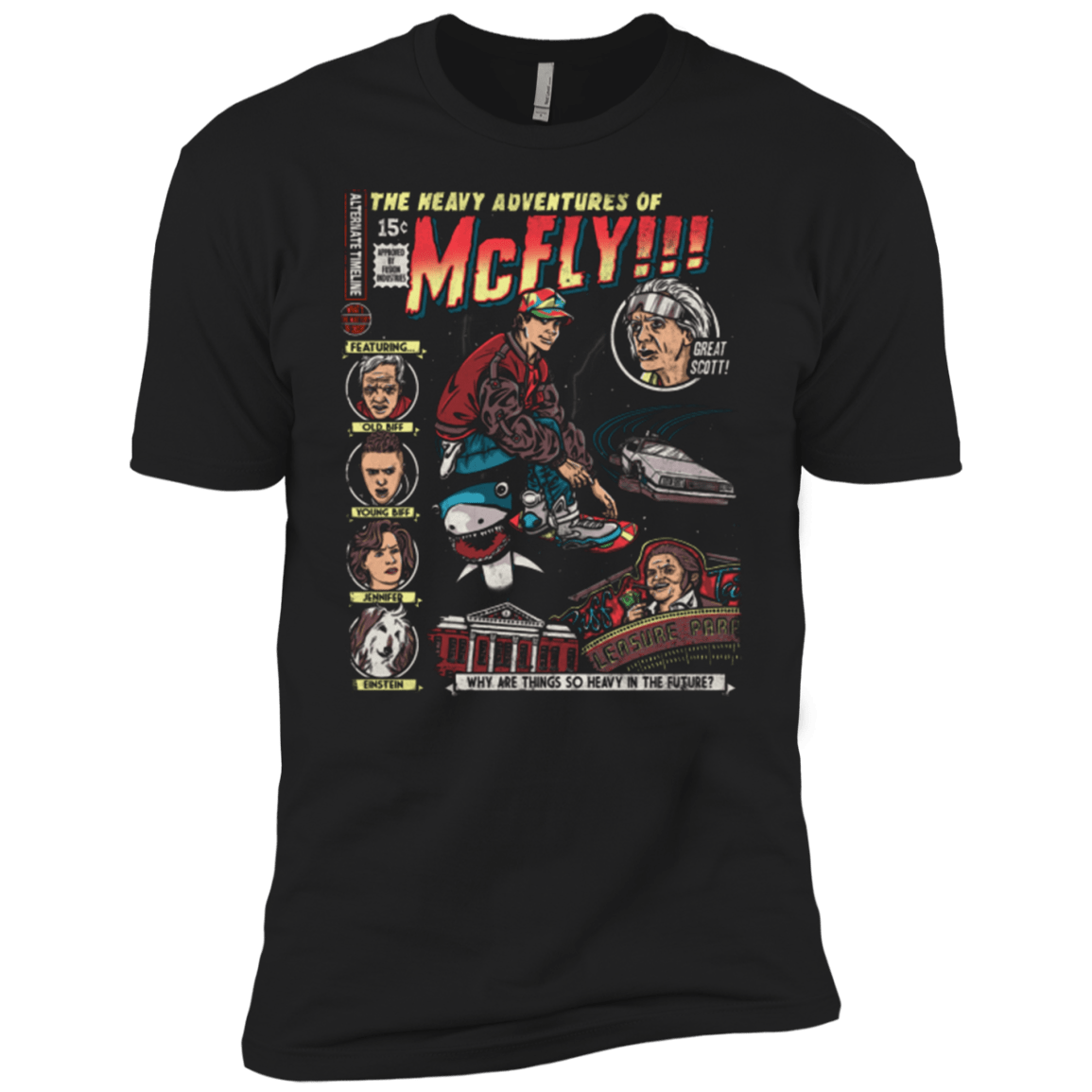 T-Shirts Black / YXS Heavy Adventures Boys Premium T-Shirt