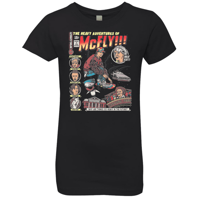 T-Shirts Black / YXS Heavy Adventures Girls Premium T-Shirt