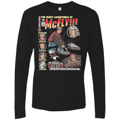 T-Shirts Black / Small Heavy Adventures Men's Premium Long Sleeve