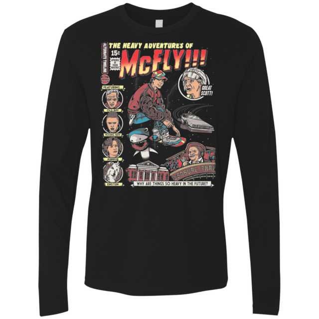 T-Shirts Black / Small Heavy Adventures Men's Premium Long Sleeve