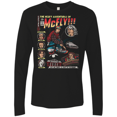 T-Shirts Black / Small Heavy Adventures Men's Premium Long Sleeve