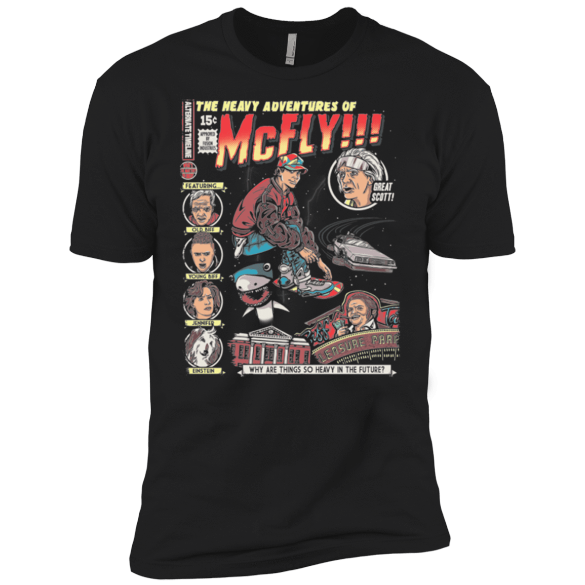 T-Shirts Black / X-Small Heavy Adventures Men's Premium T-Shirt