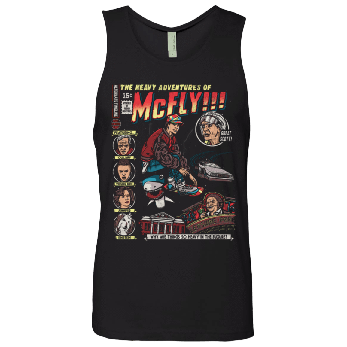 T-Shirts Black / Small Heavy Adventures Men's Premium Tank Top