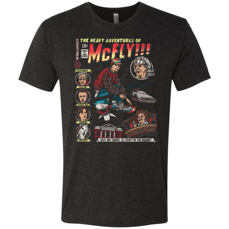 T-Shirts Vintage Black / Small Heavy Adventures Men's Triblend T-Shirt