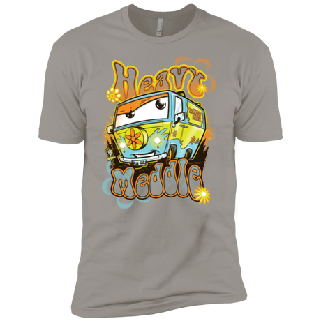 T-Shirts Light Grey / YXS Heavy Meddle Boys Premium T-Shirt
