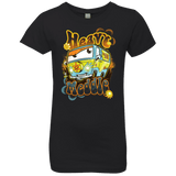 T-Shirts Black / YXS Heavy Meddle Girls Premium T-Shirt