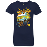 T-Shirts Midnight Navy / YXS Heavy Meddle Girls Premium T-Shirt
