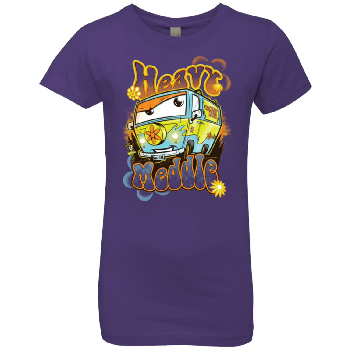 T-Shirts Purple Rush / YXS Heavy Meddle Girls Premium T-Shirt