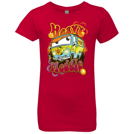 T-Shirts Red / YXS Heavy Meddle Girls Premium T-Shirt