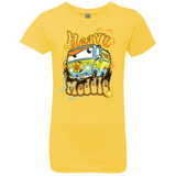 T-Shirts Vibrant Yellow / YXS Heavy Meddle Girls Premium T-Shirt