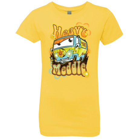T-Shirts Vibrant Yellow / YXS Heavy Meddle Girls Premium T-Shirt