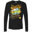 T-Shirts Black / Small Heavy Meddle Men's Premium Long Sleeve