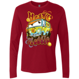 T-Shirts Cardinal / Small Heavy Meddle Men's Premium Long Sleeve