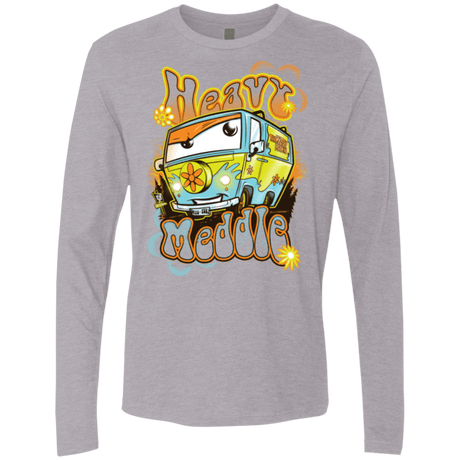 T-Shirts Heather Grey / Small Heavy Meddle Men's Premium Long Sleeve