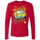 T-Shirts Red / Small Heavy Meddle Men's Premium Long Sleeve