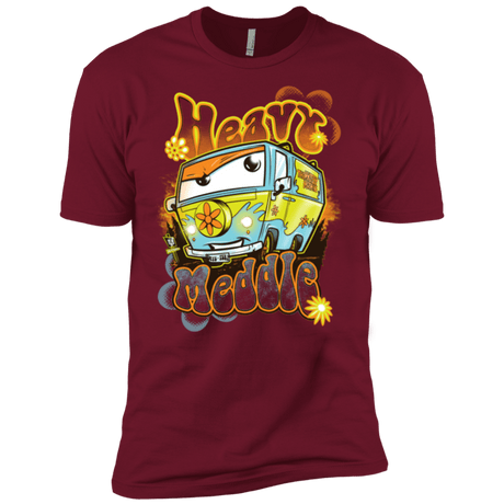 T-Shirts Cardinal / X-Small Heavy Meddle Men's Premium T-Shirt