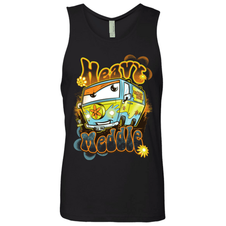 T-Shirts Black / Small Heavy Meddle Men's Premium Tank Top