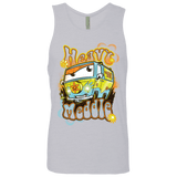 T-Shirts Heather Grey / Small Heavy Meddle Men's Premium Tank Top