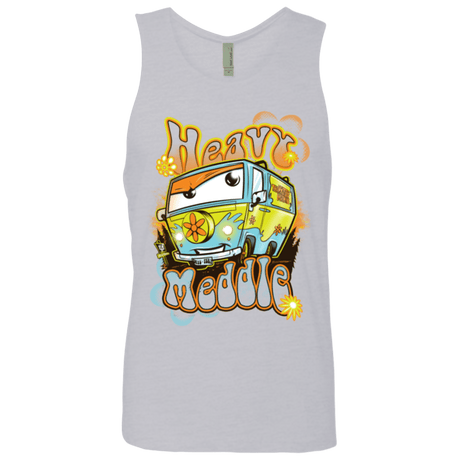 T-Shirts Heather Grey / Small Heavy Meddle Men's Premium Tank Top