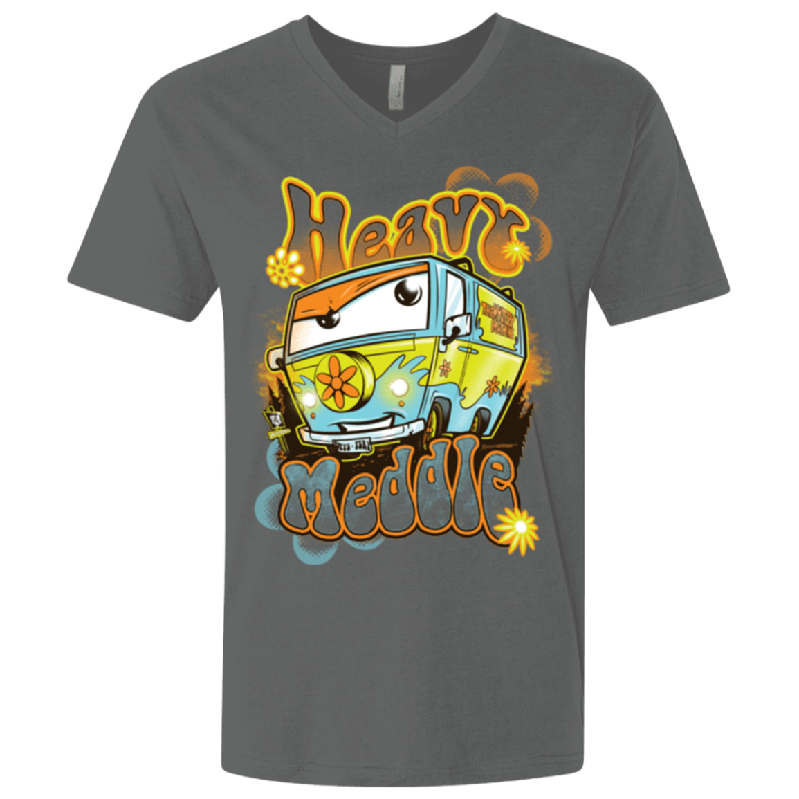T-Shirts Heavy Metal / X-Small Heavy Meddle Men's Premium V-Neck