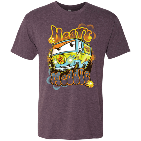 T-Shirts Vintage Purple / Small Heavy Meddle Men's Triblend T-Shirt