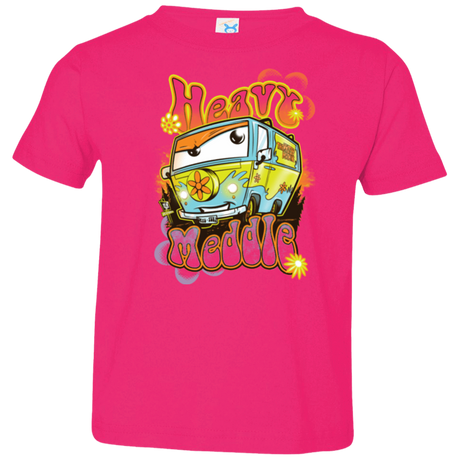 T-Shirts Hot Pink / 2T Heavy Meddle Toddler Premium T-Shirt