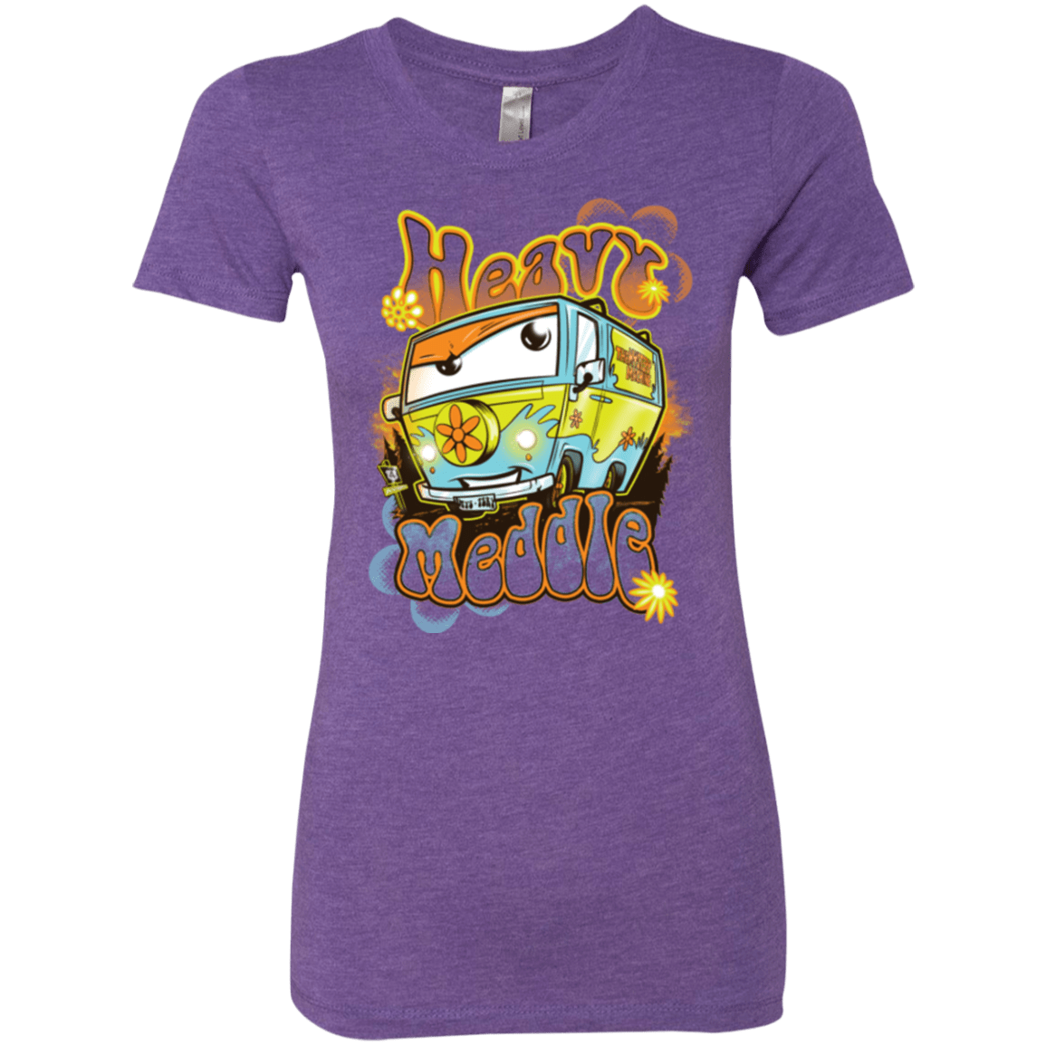 T-Shirts Purple Rush / Small Heavy Meddle Women's Triblend T-Shirt