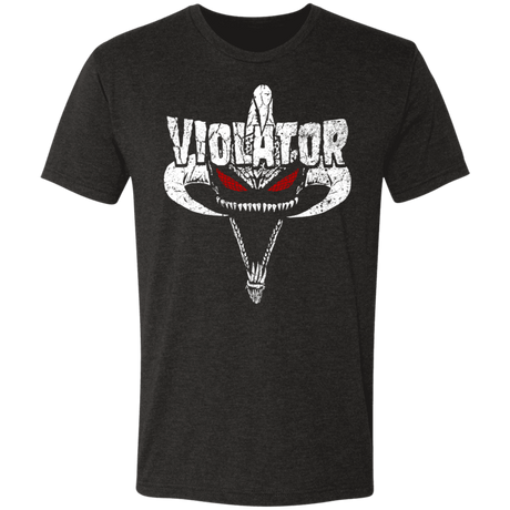 T-Shirts Vintage Black / S Heavy Metal Demon Men's Triblend T-Shirt